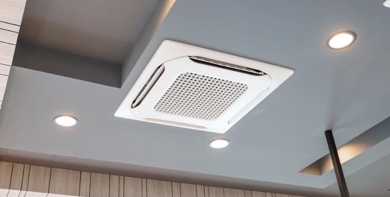 Ceiling-mounted cassette air conditioner