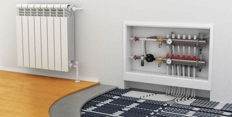 Hydronic heating system (Cyber AC)