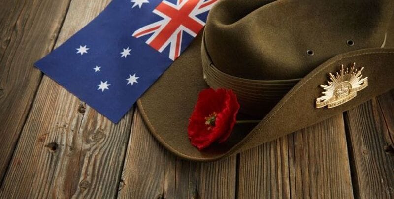 We're available on Anzac Day
